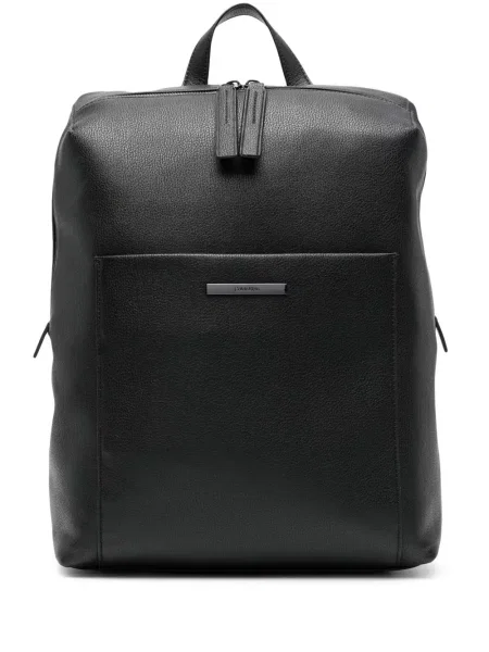 Rucsac Calvin Klein din piele cu autograf