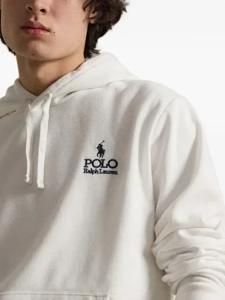 Gulerat tricou polo Polo Ralph Lauren cu decolteu în V fără mâneci maro