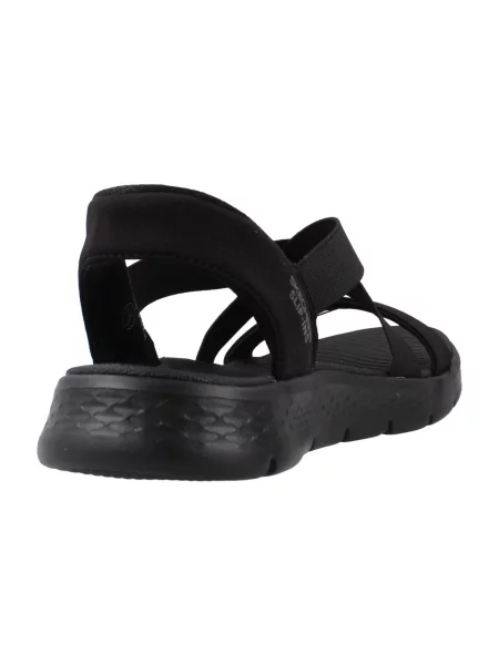 Sandále Skechers čierna