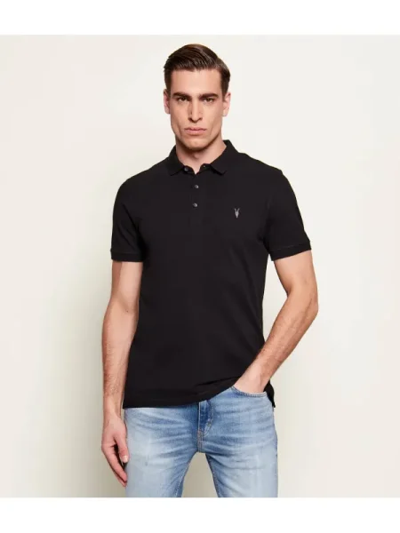 AllSaints Polo REFORM negru