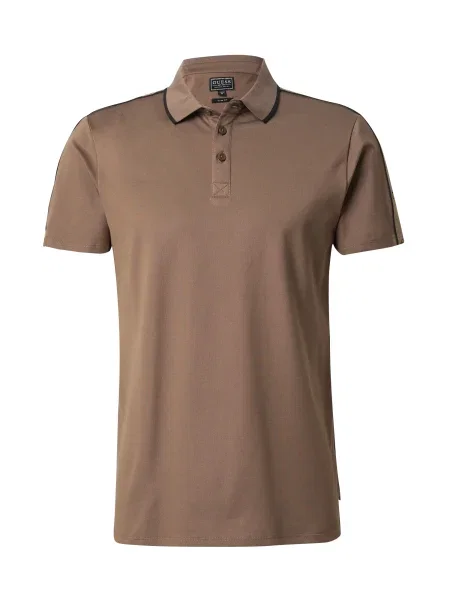Guess Polo majica Regular Fit rjava