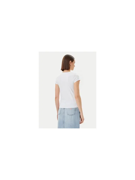 Guess Póló Slim Fit fehér