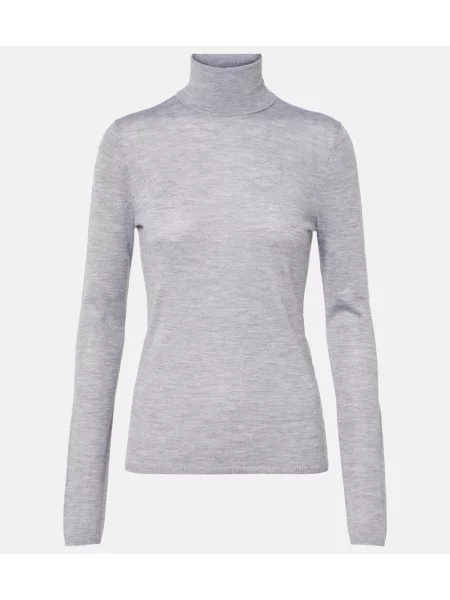 Heláncă Gabriela Hearst de mătase gri