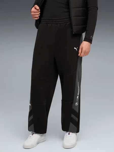 Штани спортивні PUMA Bmw Mms Lifestyle Sweatpants комбінований верх чорний