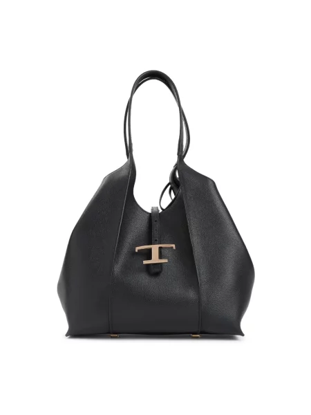 Shopperka Tod's skórzana czarna