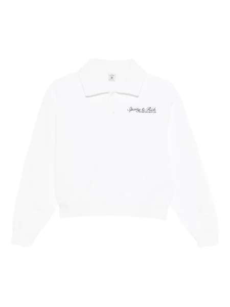 Hanorac Sporty & Rich alb