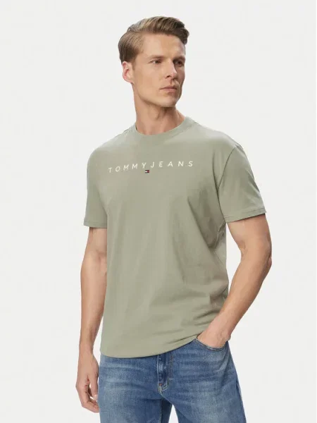Tommy Jeans Marškinėliai žalia