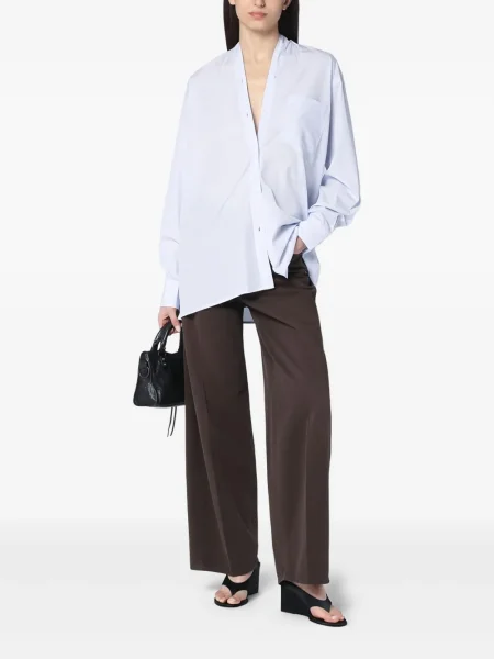 Cămașă 6397 din poplin albastru