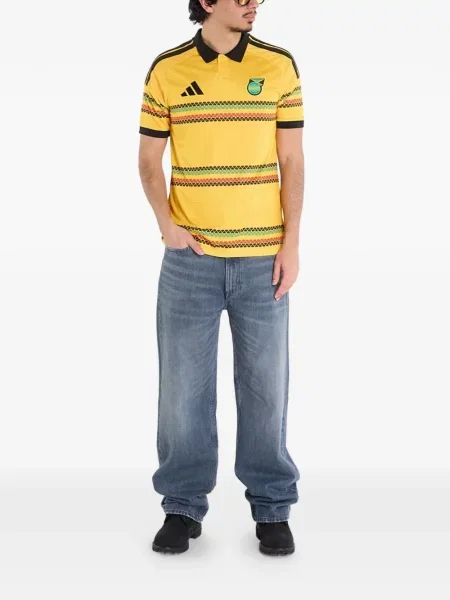 Tricou Adidas alergare cu șireturi din dantelă negru