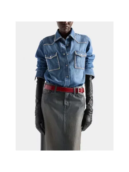 Bluzka 7 For All Mankind niebieska