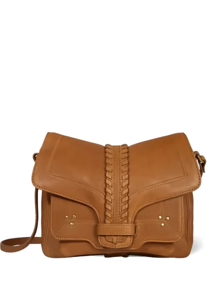 Body Jérôme Dreyfuss din piele țesut maro