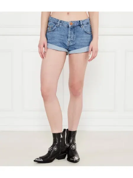 One Teaspoon Farmer rövidnadrág Bandit | low waist kék
