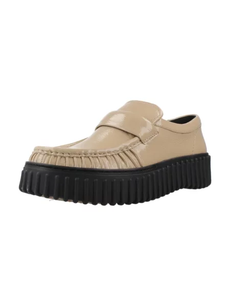 Półbuty Clarks beżowe