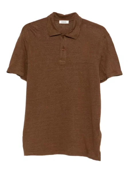 Tricou polo Sandro maro
