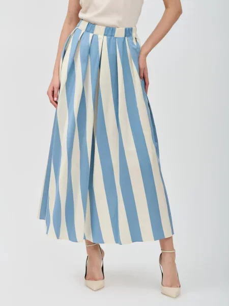 Спідниця Weekend Max Mara блакитна