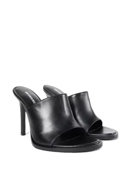 Sandale Ann Demeulemeester din piele negru