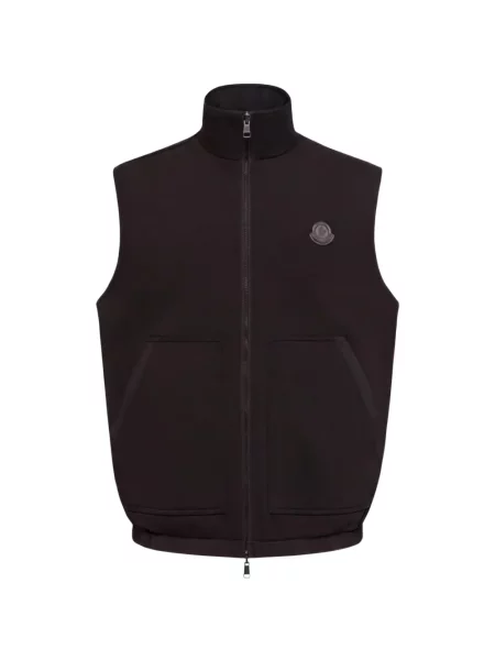 Reversibil vestă Moncler negru