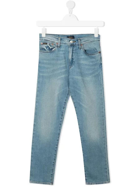 Jeansy dziecięce Polo Ralph Lauren niebieskie