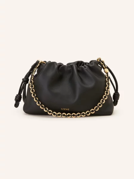 Loewe Kopertówka Flamenco schwarz czarna