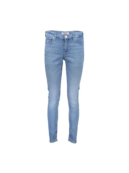 Skinny jeansy Tommy Hilfiger Nora niebieskie