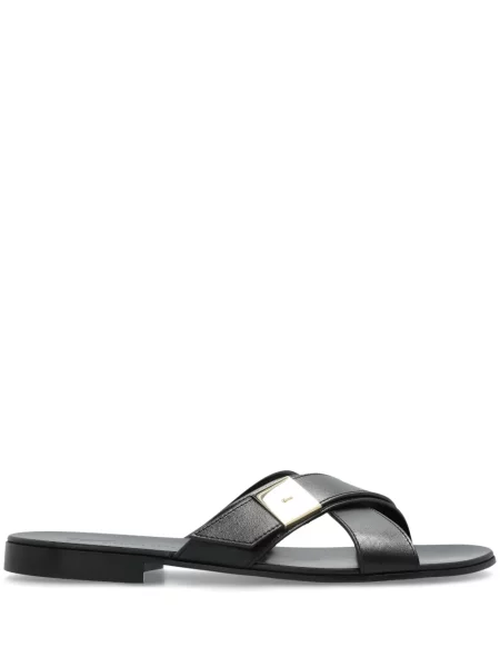 Papuci Giuseppe Zanotti din piele negru