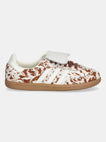 Δερμάτινα αθλητικά παπούτσια adidas Originals Samba LT W μπεζ