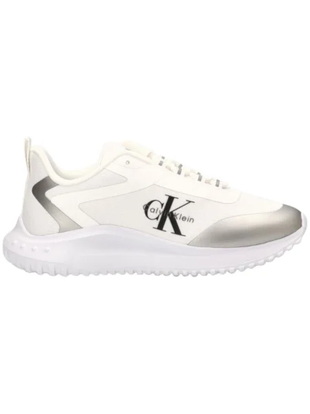 Sneakerși Calvin Klein Jeans alb