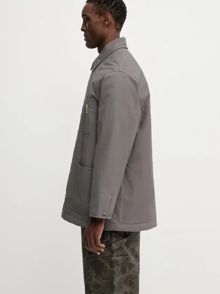 Μπουφάν Carhartt WIP Leroy Chore Coat καφέ