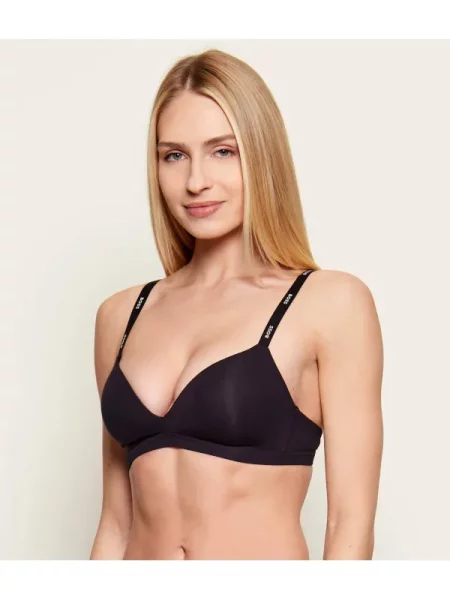BOSS BLACK Sutien TRIANGLE PADDED negru