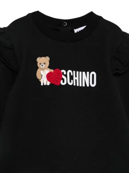 Sukienka dziecięca Moschino czarna
