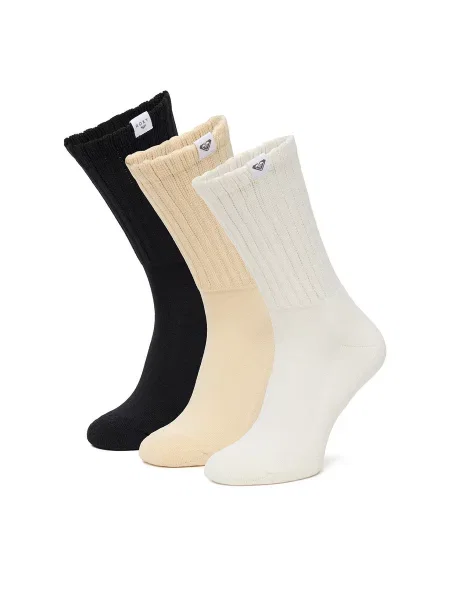 Dlhé ponožky Roxy 3 PACK mix Farebná