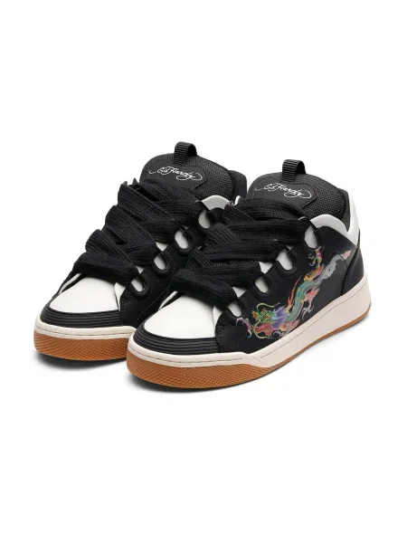 Ed Hardy Rövid szárú sportcipők fekete fehér