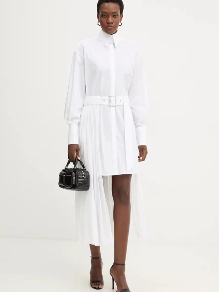 Karl Lagerfeld sukienka mini oversize biały