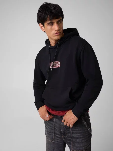 Guess Jeans Hanorac negru