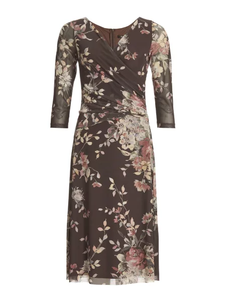 SWING Rochie de cocktail deschis / ciocolatiu / kaki / roz pal bej