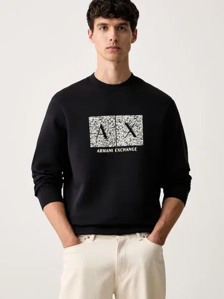 Armani Exchange hanorac cu glugă pentru bărbați cu