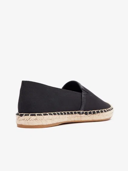 Espadrilles KARL LAGERFELD Black Canvas fekete