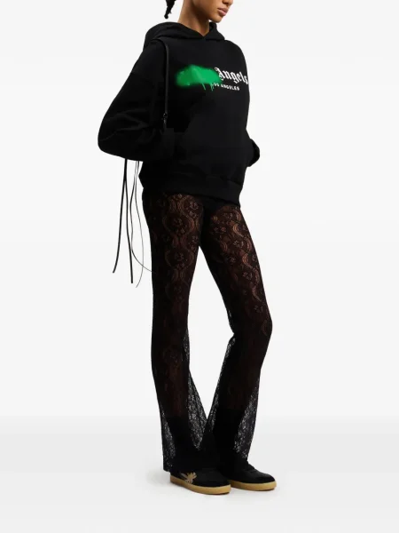 Mikina s kapucí Palm Angels černá