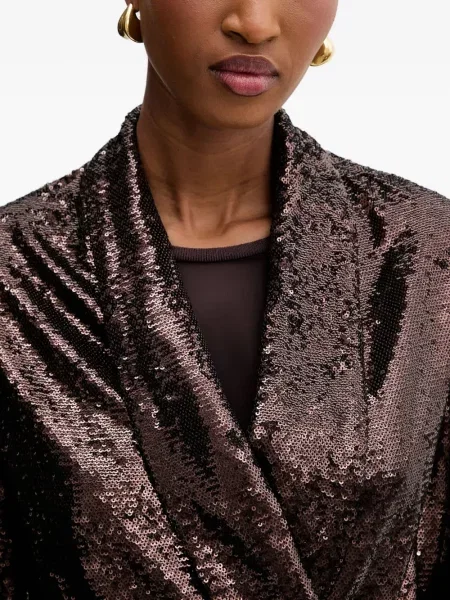 Sacou Silvian Heach cu paiete maro