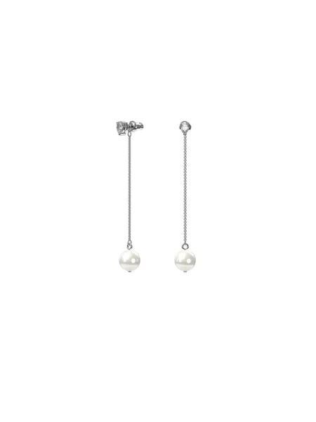 Kolczyki Swarovski białe