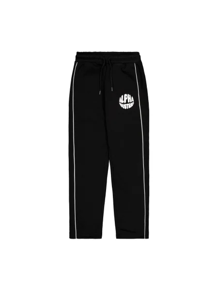 ALPHA INDUSTRIES Pantaloni sport negru alb