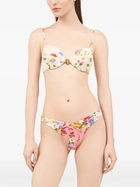 Top Roberto Cavalli cu model floral cu imagine
