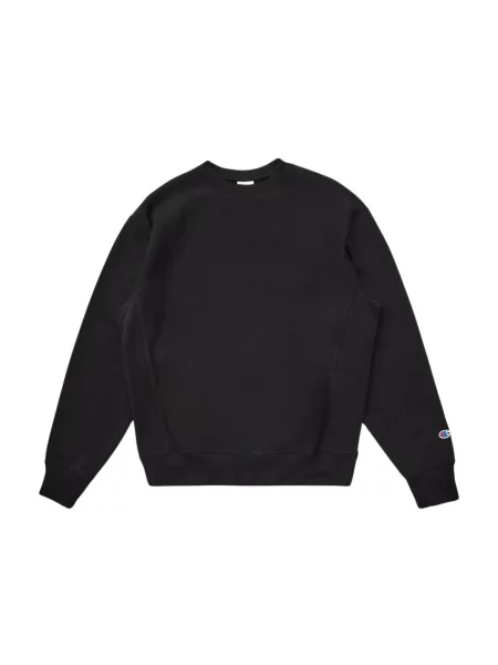 Bluza Champion z okrągłym dekoltem z logo czarna