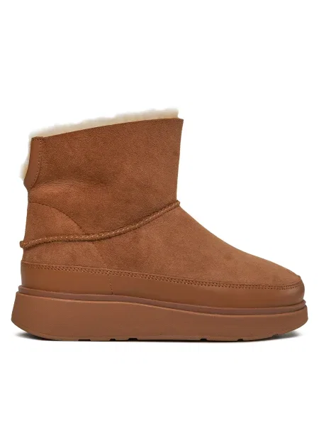 Cizme de zăpadă FitFlop Gen-Ff Shearling maro