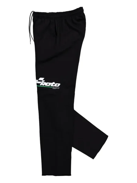 Pantaloni Prototypes cu imagine negru