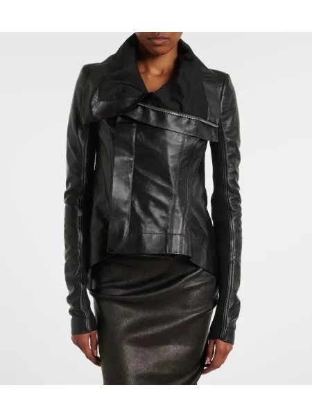Geanta de piele Rick Owens negru