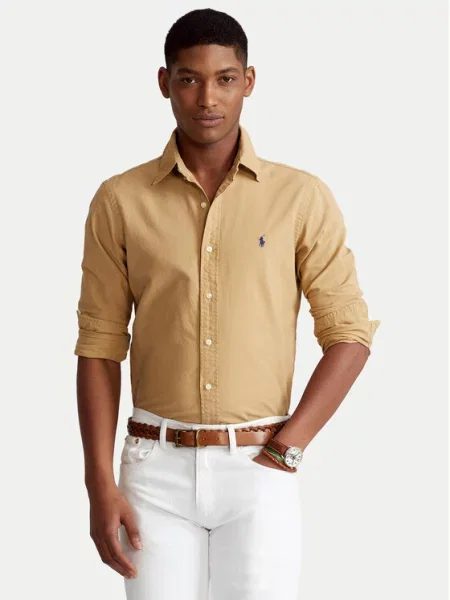 Polo Ralph Lauren Koszula ciemny beżowy