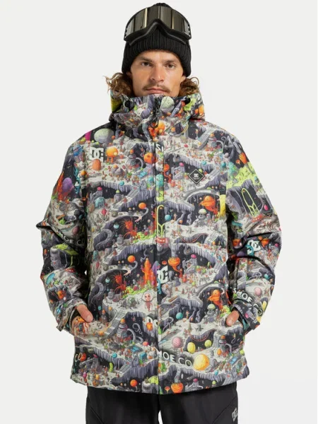 DC Shoes Sídzseki Basic Print Színes fekete