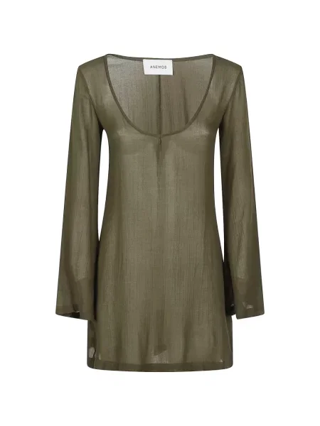 Lung rochie mini Anemos verde