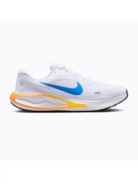 Încălțăminte de alergare pentru bărbați Nike Journey Run white/total orange/blue crystal alb